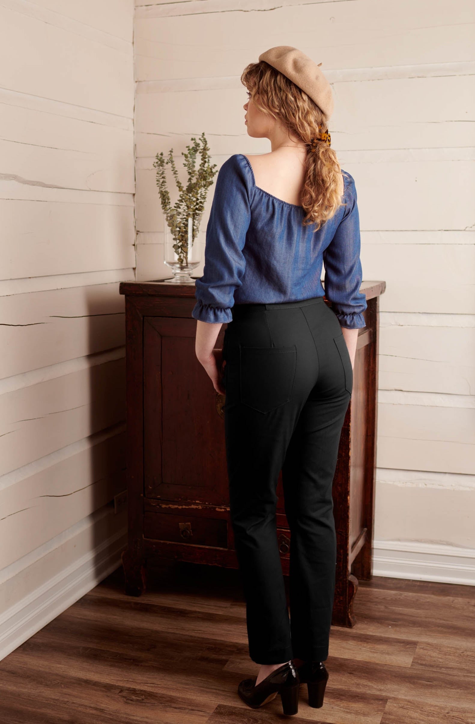 Straight Stretch Pants – Eco-Friendly and Ethical Clothing